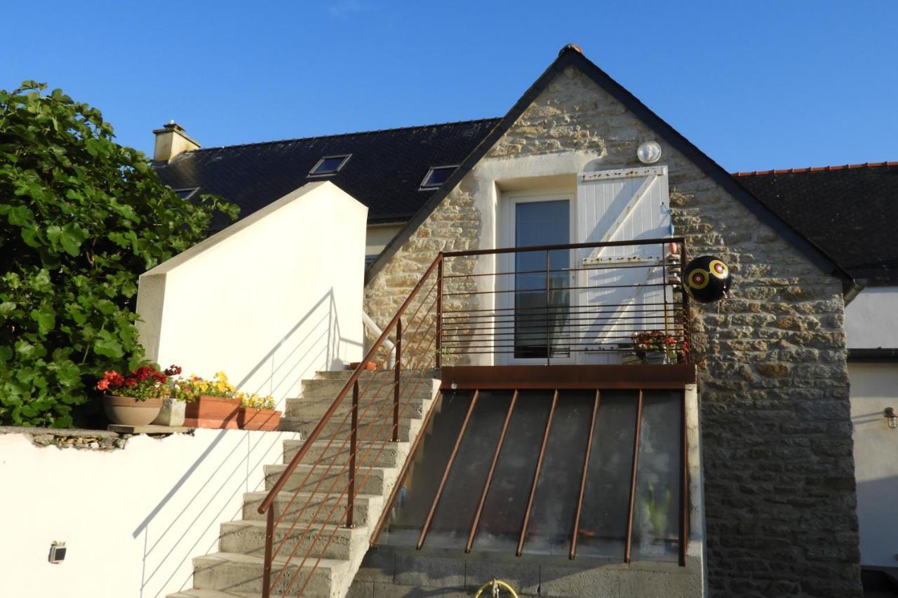 Bed and Breakfast Les Volets Bleus Saint-Guénolé Exterior foto