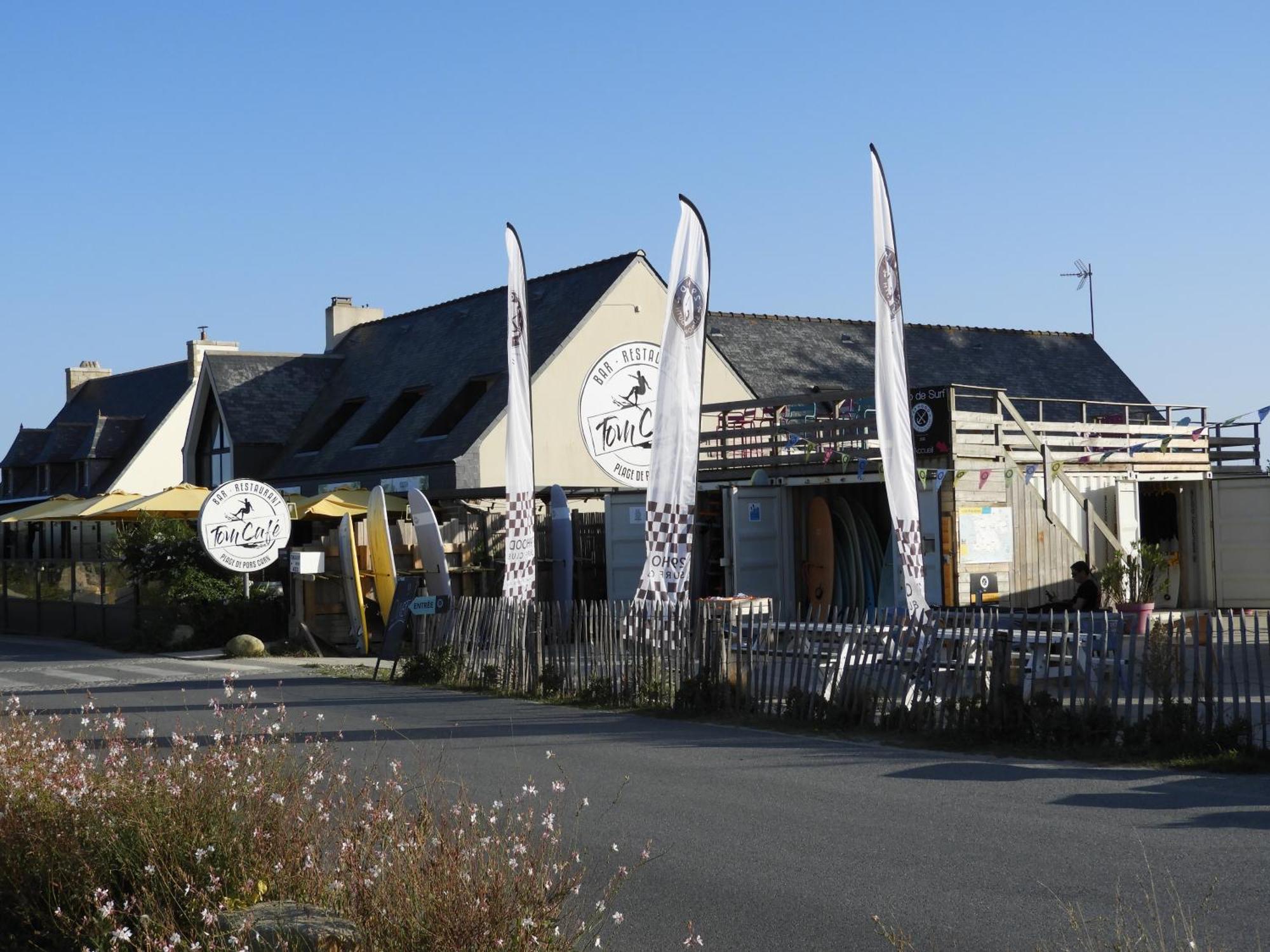Bed and Breakfast Les Volets Bleus Saint-Guénolé Exterior foto